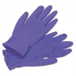 KIMTECH PURPLE NITRILE Exam Gloves, 242 mm Length, Medium, Purple, 100/Box KCC55082