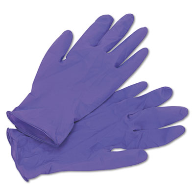 KIMTECH 55082 PURPLE NITRILE Exam Gloves, 242 mm Length, Medium, Purple, 1000/Carton KCC55082CT