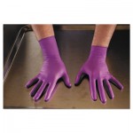KIMTECH PURPLE NITRILE Exam Gloves, 310 mm Length, Large, Purple, 500/CT KCC50603