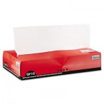 P011010 QF10 Interfolded Dry Wax Paper, 10 x 10 1/4, White, 500/Box, 12 Boxes/Carton BGC011010