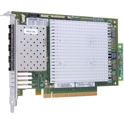 QLE2764 Quad-port Gen 6 Fibre Channel, Full Height PCIe Card QLE2764-SR-CK