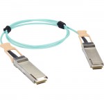 Black Box QSFP 100Gbps Active Optical Cable (AOC) - Cisco QSFP-100G-AOCxM Compatible QSFP-100G-AOC15M-BB