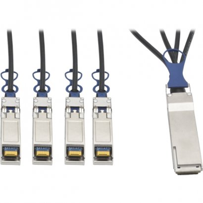 QSFP+/SFP+ Network Cable N281-02M-BK