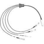 Cisco QSFP/SFP+ Network Cable QSFP-4SFP10G-CU2M=