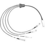 Cisco QSFP/SFP+ Network Cable QSFP-4SFP10G-CU2M=