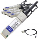 AddOn QSFP28/SFP28 Network Cable CAB-Q-4S-100G-1M-AO