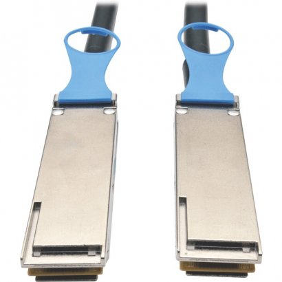 Tripp Lite QSFP28 to QSFP28 100GbE Passive DAC Copper InfiniBand Cable (M/M), 0.5 m (20 in) N282-20N