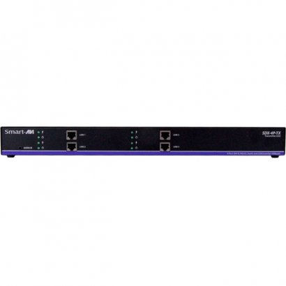Quad Head DVI-D, USB Keyboard and Mouse Extender Over Cat5e/6 SDX-4PS