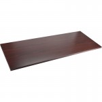 Quadro Sit/Stand Straight Edge Mahogany Tabletop 59605
