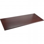 Quadro Sit/Stand Straight Edge Mahogany Tabletop 59607