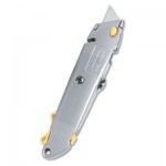 BST 10-499 Quick-Change Utility Knife w/Retractable Blade & Twine Cutter, Gray BOS10499BX