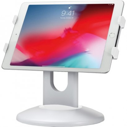 CTA Digital Quick-Connect Desk Mount for Tablets, White PAD-QCDMW