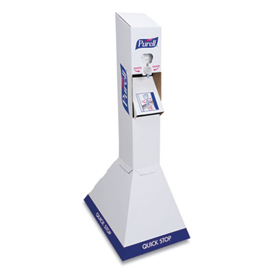 PURELL 2156-02-QFS Quick Floor Stand Kit with Two 1,000 mL PURELL Advanced Hand Sanitizer Refills, 29 x