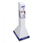 PURELL 2156-02-QFS Quick Floor Stand Kit with Two 1,000 mL PURELL Advanced Hand Sanitizer Refills, 29 x