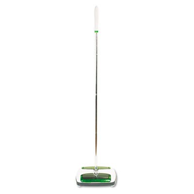 Scotch-Brite M-007-CCW Quick Floor Sweeper, Rubber Bristles, 42" Aluminum Handle, White MMMM007CCW
