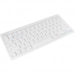 Macally Quick Switch Bluetooth Keyboard for Three Devices BTMINIKEY
