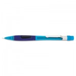 Pentel Quicker Clicker Mechanical Pencil, 0.5 mm, Transparent Blue Barrel PENPD345TC