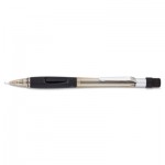 Pentel Quicker Clicker Mechanical Pencil, 0.5 mm, Transparent Smoke Barrel PENPD345TA