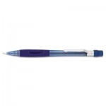 Pentel Quicker Clicker Mechanical Pencil, 0.7 mm, Transparent Blue Barrel PENPD347TC