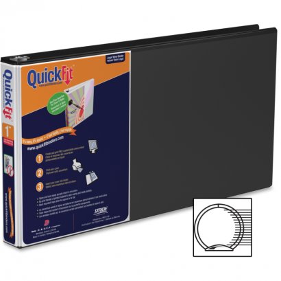 QuickFit Round Ring Presentation Binder 95011L