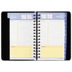 At-A-Glance QuickNotes Daily/Monthly Appointment Book/Planner, 4 7/8 x 8, Black, 2016 AAG760405
