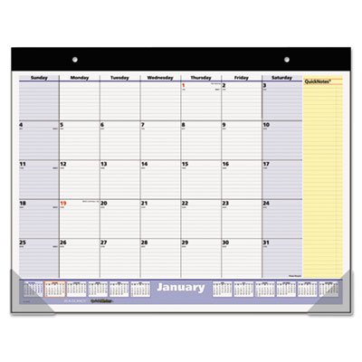 At-A-Glance QuickNotes Desk Pad, 22 x 17, 2016-2017 AAGSK70000