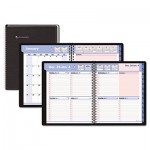 At-A-Glance QuickNotes Weekly/Monthly Appointment Book, 8 x 9 7/8, Black/Pink, 2016 AAG76PN0105