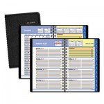 At-A-Glance QuickNotes Weekly/Monthly Appointment Book, 4 7/8 x 8, Black, 2016 AAG760205