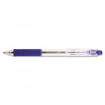 Pentel R.S.V.P. RT Retractable Ballpoint Pen, 1mm, Clear Barrel, Blue Ink, Dozen PENBK93C