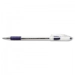 Pentel R.S.V.P. Stick Ballpoint Pen, .7mm, Trans Barrel, Blue Ink, Dozen PENBK90C