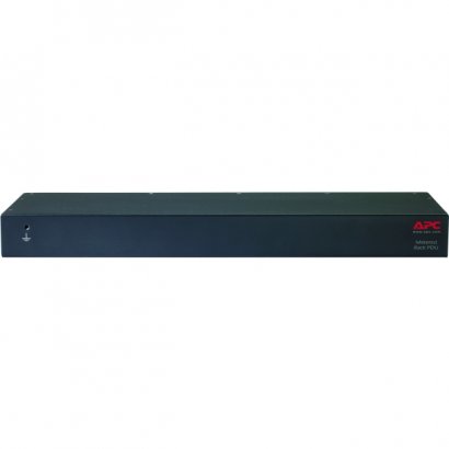 APC by Schneider Electric Rack PDU, Metered, 1U, 12A/208V, 10A/230V, (8) C13 AP7820B