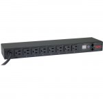 APC by Schneider Electric Rack PDU, Metered, 1U, 15A, 100/120V, (8) 5-15 AP7800B