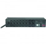 APC by Schneider Electric Rack PDU, Metered, 2U, 32A, 230V, (12) C13 & (4) C19 AP7822B