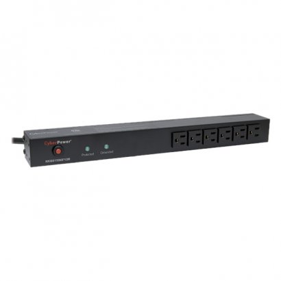 CyberPower Rackbar Surge Suppressor RM 1U 15A 18-Outlet RKBS15S6F12R