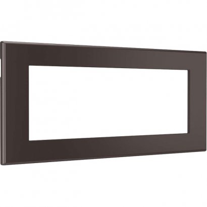 Wiremold Radiant Furniture Power Center Bezel, Brown 16345