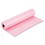 Pacon Rainbow Duo-Finish Colored Kraft Paper, 35 lbs., 36" x 1000 ft, Pink PAC63260