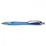 SchneiderA Rave XB Retractable Ballpoint Pen, 1.4 mm, Blue Ink, Blue/Blue Barrel RED132503