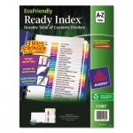Avery Ready Index Customizable Table of Contents Multicolor Dividers, 26-Tab, Letter AVE11085
