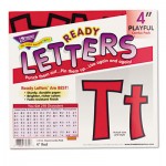 Ready Letters Playful Combo Set, Red, 4"h, 216/Set TEPT79742