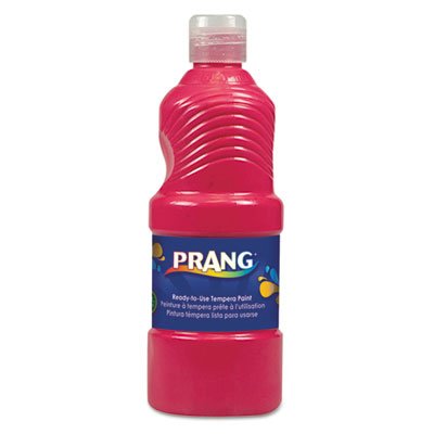 Prang Ready-to-Use Tempera Paint, Red, 16 oz DIX21601