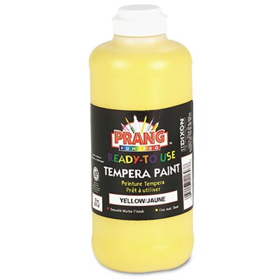 Prang Ready-to-Use Tempera Paint, Yellow, 16 oz DIX21603