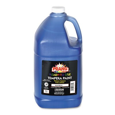 Prang Ready-to-Use Tempera Paint, Blue, 1 gal DIX22805