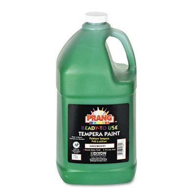 Prang Ready-to-Use Tempera Paint, Green, 1 gal DIX22804