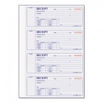 Rediform Receipt Book, 7 x 2 3/4, Carbonless Duplicate, 400 Sets/Book RED8L816