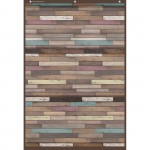 Teacher Created Resources Reclaimed Wood 6 Pocket Chart 20326