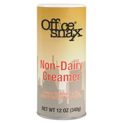 Office Snax Reclosable Canister of Powder Non-Dairy Creamer, 12oz OFX00020