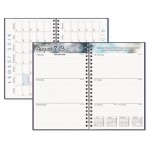 House of Doolittle Recycled Academic Weekly/Monthly Appointment Book/Planner, 5x8, Black, 2018-2019 HOD27502