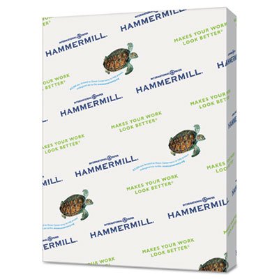Hammermill Recycled Colored Paper, 20lb, 8-1/2 x 11, Blue, 500 Sheets/Ream HAM103309