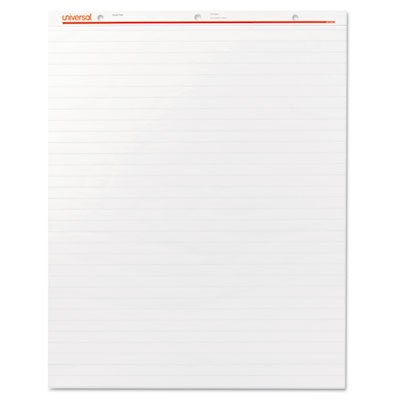 UNV35601 Recycled Easel Pads, Faint Rule, 27 x 34, White, 50-Sheet 2/Carton UNV35601