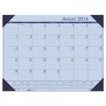 HOD012573 Recycled EcoTones Academic Desk Calendar, 18.5 x 13, Cordovan Corners, 2016-2017 HOD012573